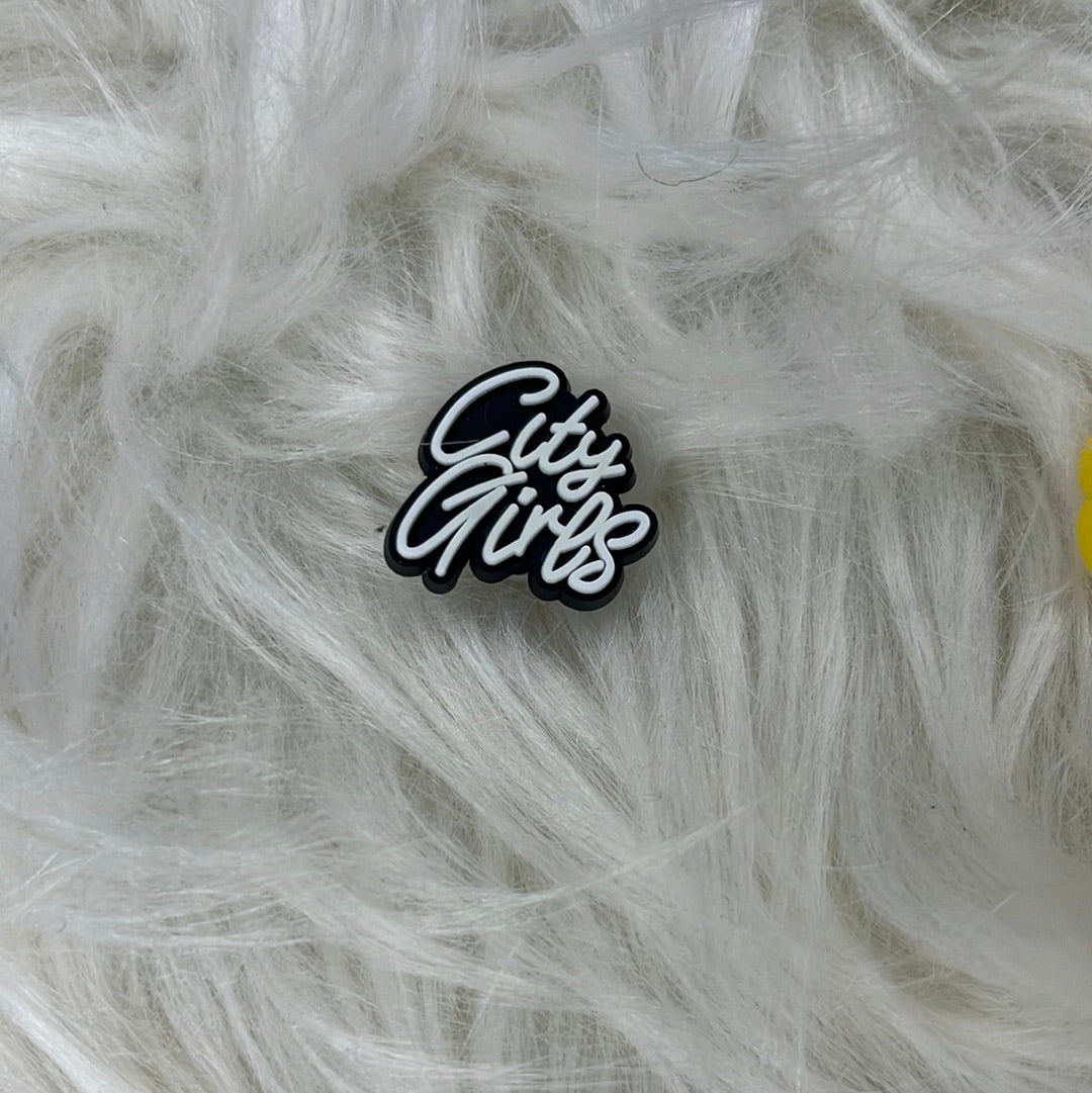 Quote/Word Croc Charms