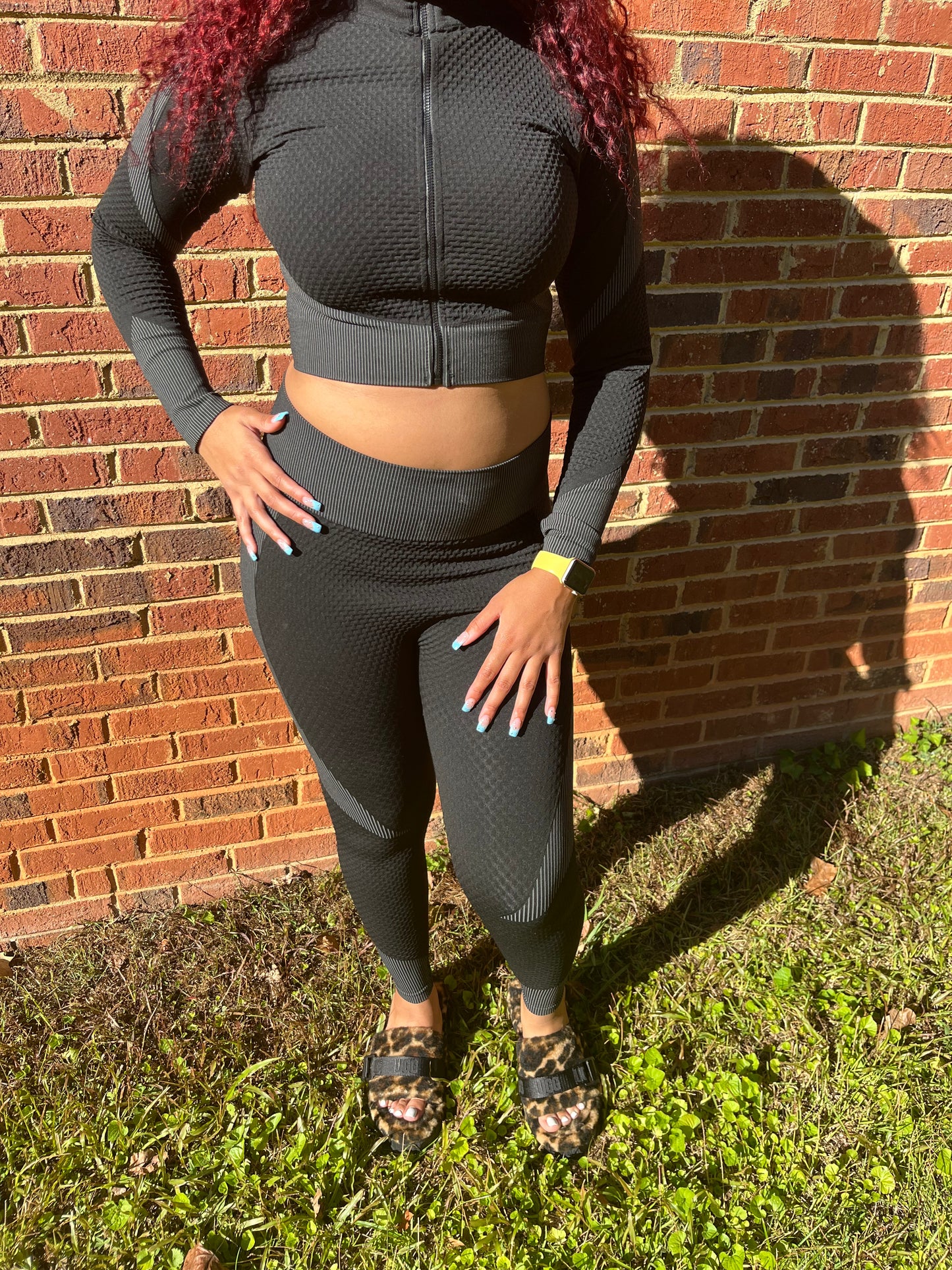 2-Piece Crop/Legging Set