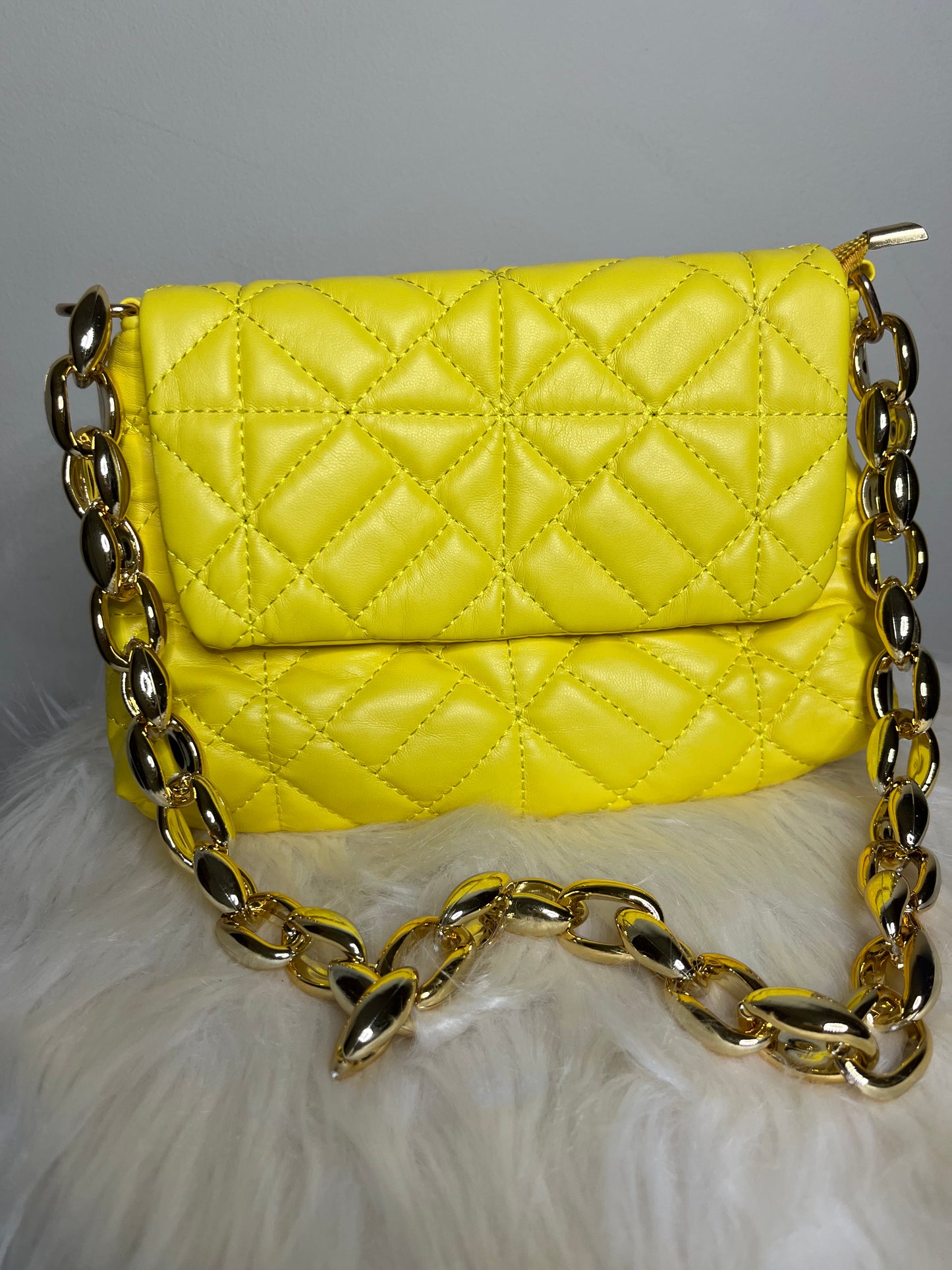 Gold Chain Clutch Purse