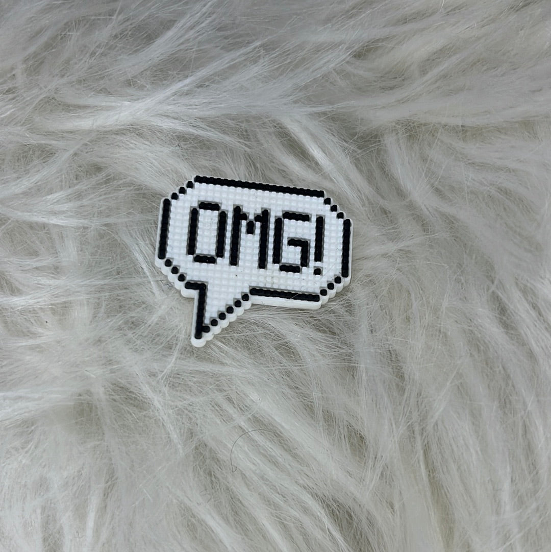 Quote/Word Croc Charms