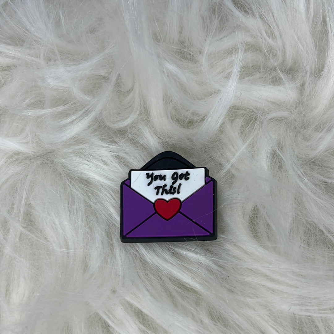 Quote/Word Croc Charms